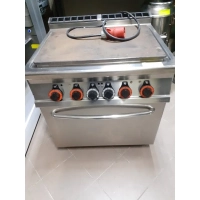 Kuchnia żeliwna z piekarnikiem elektrycznym TPFV Lotus